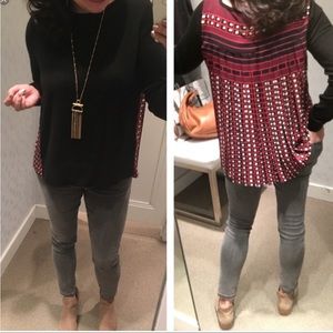 Loft Muti Texture Sweater